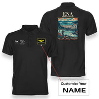 Thumbnail for ENA - Poster - Double-Side Polo - Black + Name