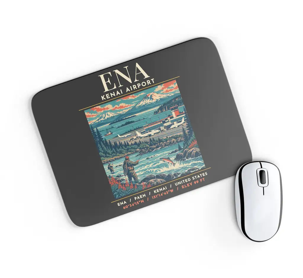 ENA - Poster - Mouse Pad - Black