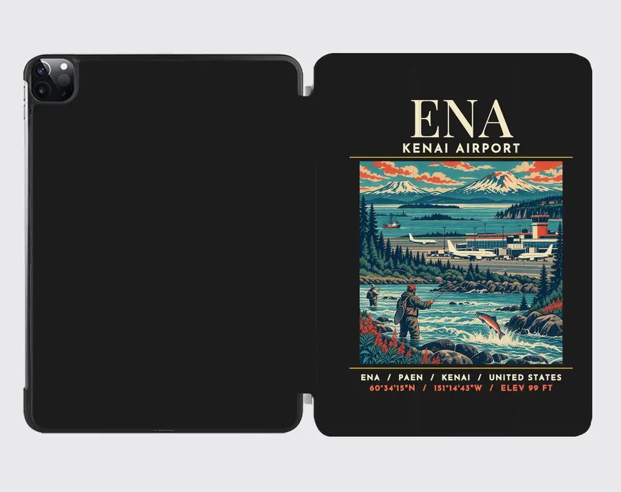 ENA - Poster - iPad Case - Black