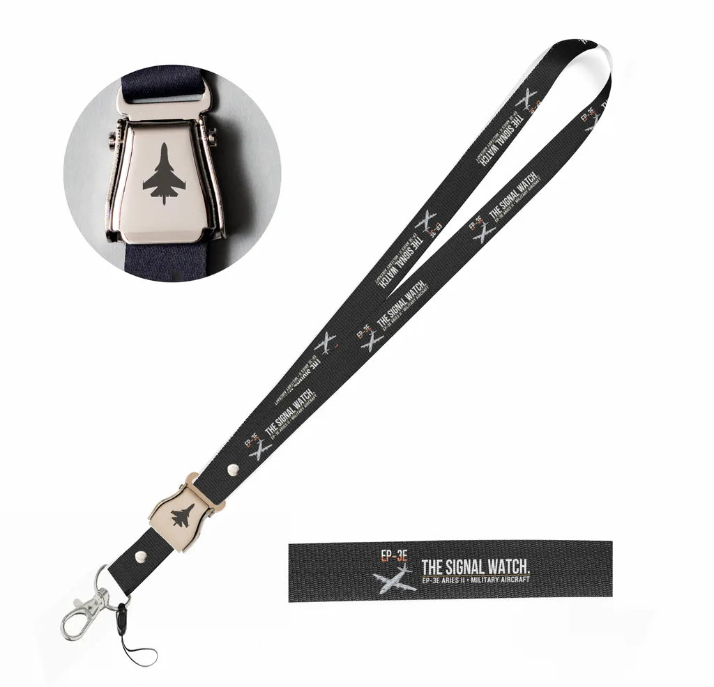 EP-3E ARIES II seat belt lanyard - black