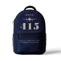 Thumbnail for ERCO 415-C Ercoupe - 3D Backpack - Heritage - Dark Blue