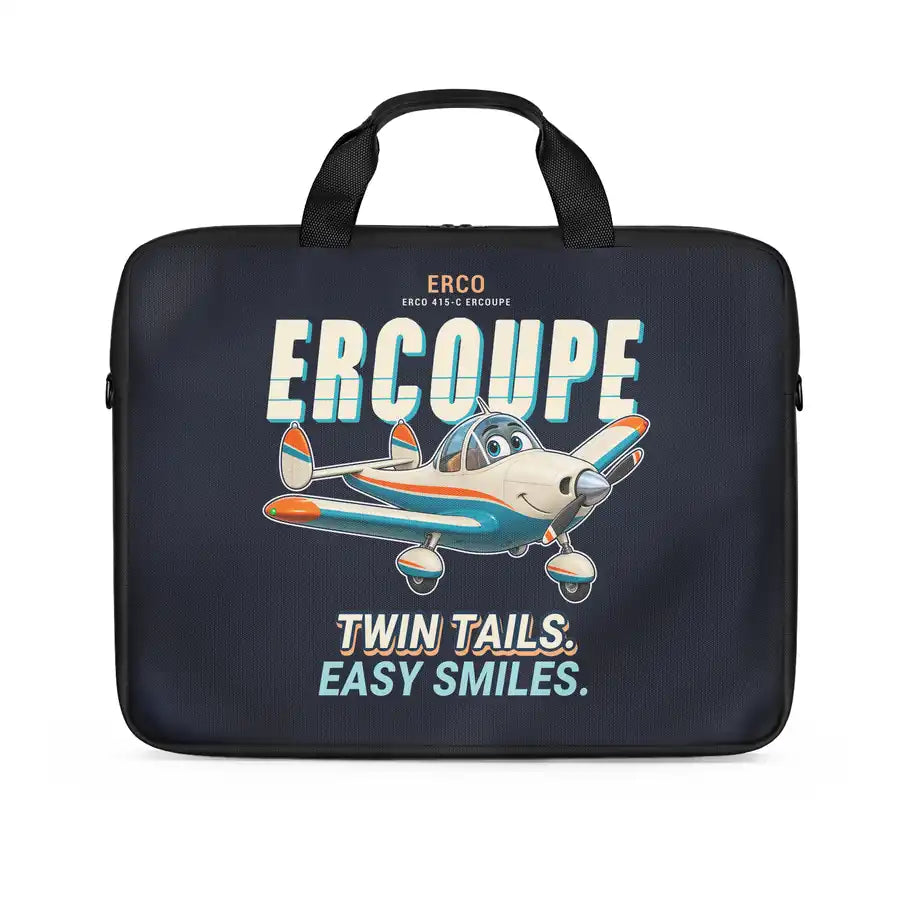 ERCO 415-C Ercoupe - Cartoon - Laptop Bag