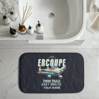 Thumbnail for ERCO 415-C Ercoupe - Cartoon + Name - Bath Mat