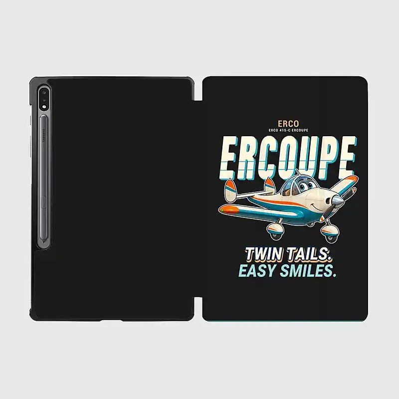 ERCO 415-C Ercoupe - Cartoon - Samsung Tablet - Black