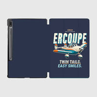 Thumbnail for ERCO 415-C Ercoupe - Cartoon - Samsung Tablet - Navy Blue