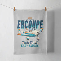 Thumbnail for ERCO 415-C Ercoupe - Cartoon - Towel - Light Gray