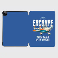 Thumbnail for ERCO 415-C Ercoupe - Cartoon - iPad Case - Blue