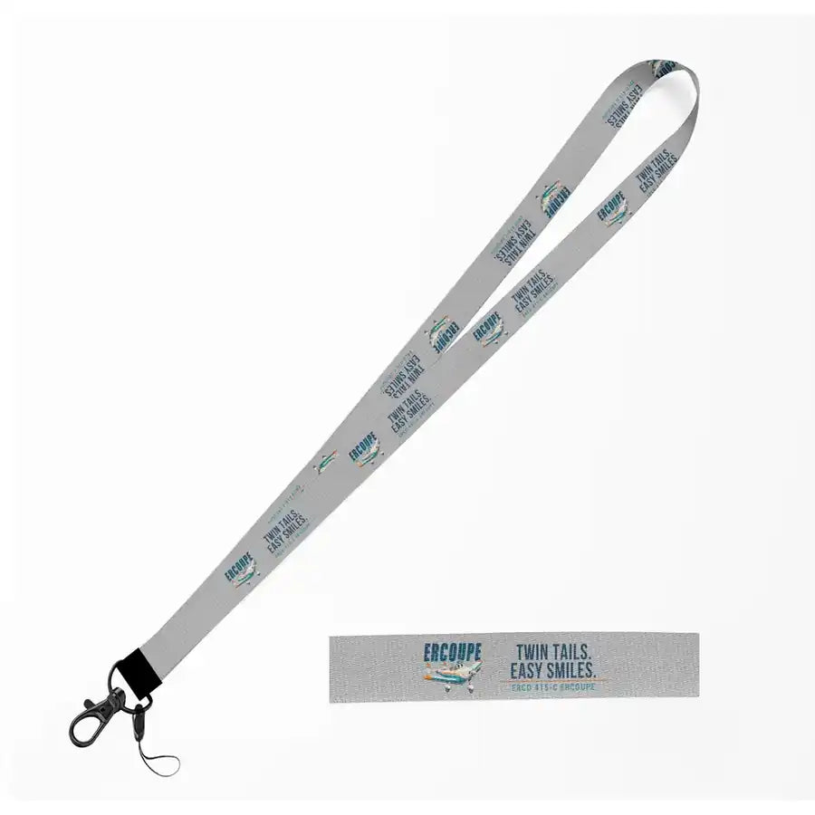 ERCO 415-C Ercoupe Lanyard & ID Holders lanyard - Cartoon - Light Gray