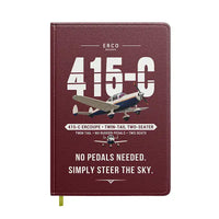Thumbnail for ERCO 415-C Ercoupe - Original - Notebook - Dark Red
