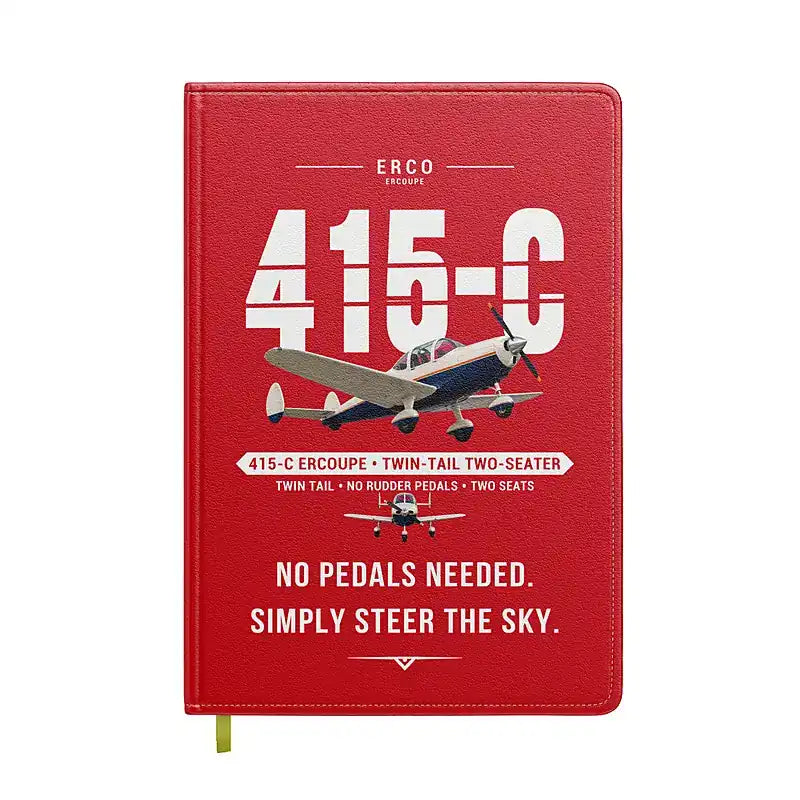 ERCO 415-C Ercoupe - Original - Notebook - Red