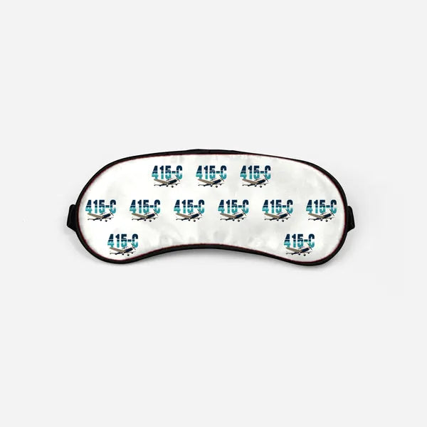 ERCO 415-C Ercoupe - Original Pattern - Sleep Mask - White