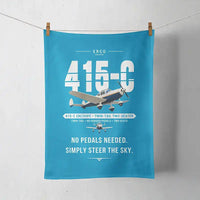 Thumbnail for ERCO 415-C Ercoupe - Original - Towel - Turquoise