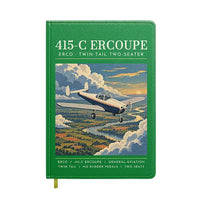 Thumbnail for ERCO 415-C Ercoupe - Poster - Notebook - Green