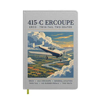 Thumbnail for ERCO 415-C Ercoupe - Poster - Notebook - Light Gray