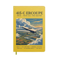 Thumbnail for ERCO 415-C Ercoupe - Poster - Notebook - Yellow