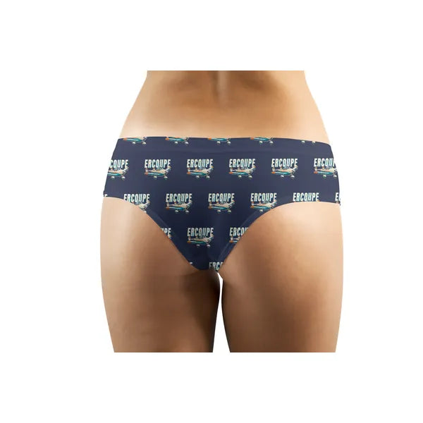 ERCO 415-C Ercoupe - Women Panties - Cartoon Pattern - Navy Blue - Back