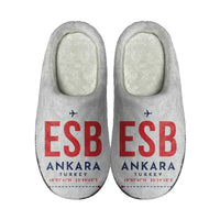 Thumbnail for Ankara Esenboga Airport (ESB) Slippers & Flip Flops - Slippers - Cotton - Code - Same - Light Gray