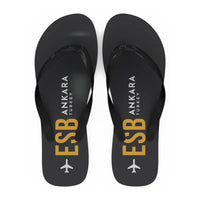 Thumbnail for Ankara Esenboga Airport (ESB) Slippers & Flip Flops - Slippers - Flip Flops - Code - Black