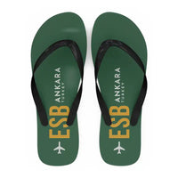 Thumbnail for Ankara Esenboga Airport (ESB) Slippers & Flip Flops - Slippers - Flip Flops - Code - Green