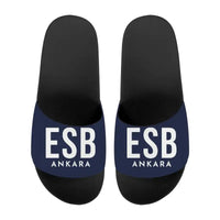 Thumbnail for Ankara Esenboga Airport (ESB) Slippers & Flip Flops - Slippers - Sport - Code - Navy Blue
