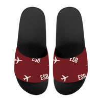 Thumbnail for Ankara Esenboga Airport (ESB) Slippers & Flip Flops - Slippers - Sport - Pattern - Dark Red