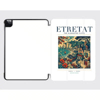 Thumbnail for ETRETAT - Poster - iPad Case - White
