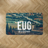 Thumbnail for Eugene Airport Mahlon Sweet Field (EUG) Carpets - Carpet Rectangle - Scene V2