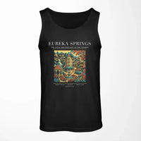 Thumbnail for EUREKA SPRINGS - Poster - Tank Top - Black