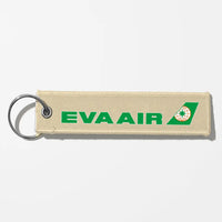 Thumbnail for EVA Air Airlines Crew & Staff Tag Key Chains - Beige