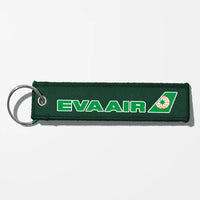 Thumbnail for EVA Air Airlines Crew & Staff Tag Key Chains - Dark Green