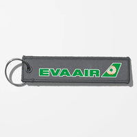 Thumbnail for EVA Air Airlines Crew & Staff Tag Key Chains - Gray