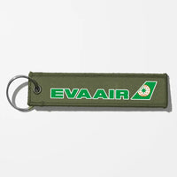 Thumbnail for EVA Air Airlines Crew & Staff Tag Key Chains - Green Army