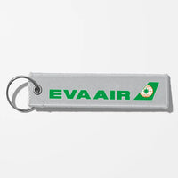 Thumbnail for EVA Air Airlines Crew & Staff Tag Key Chains - Light Gray