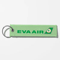 Thumbnail for EVA Air Airlines Crew & Staff Tag Key Chains - Light Green