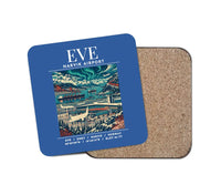 Thumbnail for EVE - Poster - Coaster - Blue