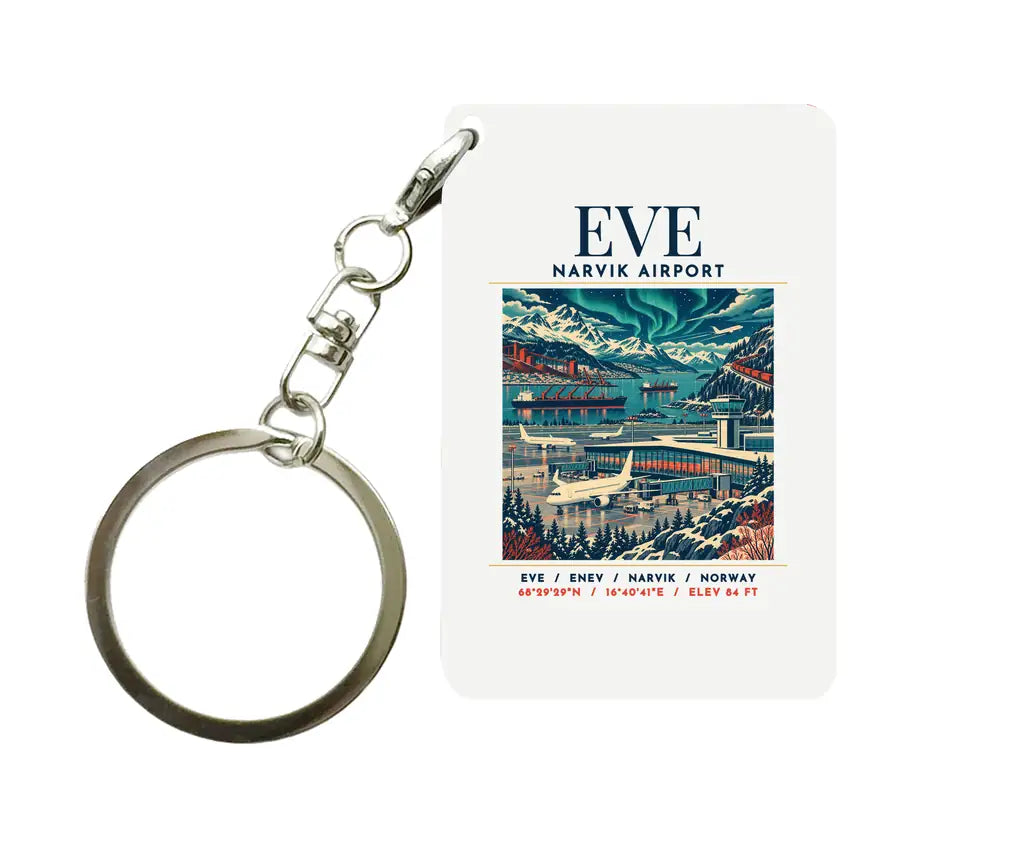 EVE - Poster - Key Chain - White