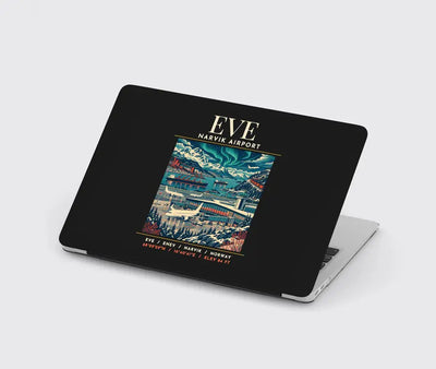 EVE - Poster - MacBook Case - Black