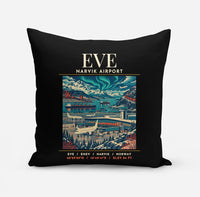 Thumbnail for EVE - Poster - Pillow - Black
