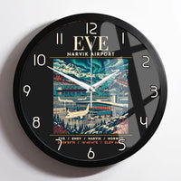 Thumbnail for EVE - Poster - Wall Clock Framed - Black