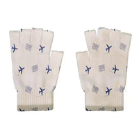 Thumbnail for Evansville Regional Airport (EVV) Gloves - Gloves - Cut - Pattern - Beige