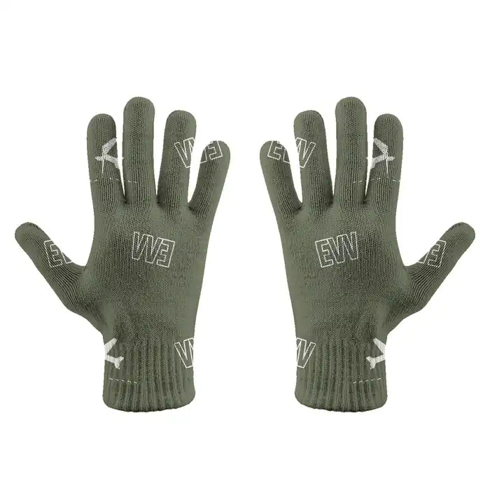 Evansville Regional Airport (EVV) Gloves - Gloves - Full - Pattern - Green Army