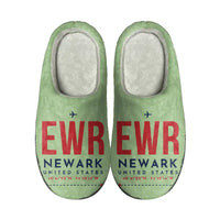 Thumbnail for Newark Liberty International Airport (EWR) Slippers & Flip Flops - Slippers - Cotton - Code - Same - Light Green