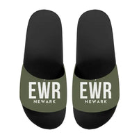 Thumbnail for Newark Liberty International Airport (EWR) Slippers & Flip Flops - Slippers - Sport - Code - Green Army
