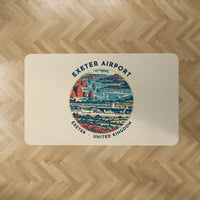 Thumbnail for Exeter International Airport (EXT) Carpets - Carpet Rectangle - Badge - Beige V2