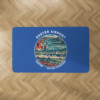 Thumbnail for Exeter International Airport (EXT) Carpets - Carpet Rectangle - Badge - Blue V2
