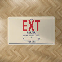 Thumbnail for Exeter International Airport (EXT) Carpets - Carpet Rectangle - ID Tag + Name - Beige V2