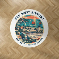 Thumbnail for Key West International Airport (EYW) Carpets - Carpet Round - Badge - White V2
