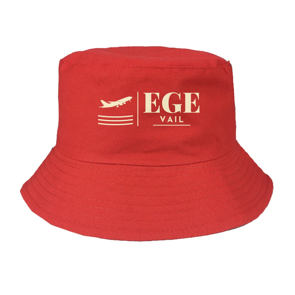 Eagle County Regional Airport EGE — Vail (EGE) summer hat - red