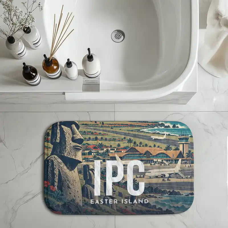 Easter Island Mataveri International Airport (IPC) bath mat