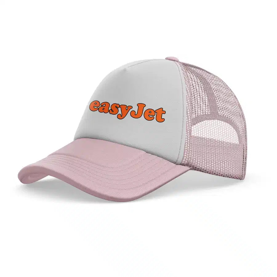 EasyJet Airlines trucker cap - light pink